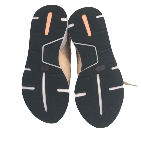 PUMA Muse Pink & Metallic Rose Gold Sneaker Running Shoes - Size 7.5 - Picture 8 of 12